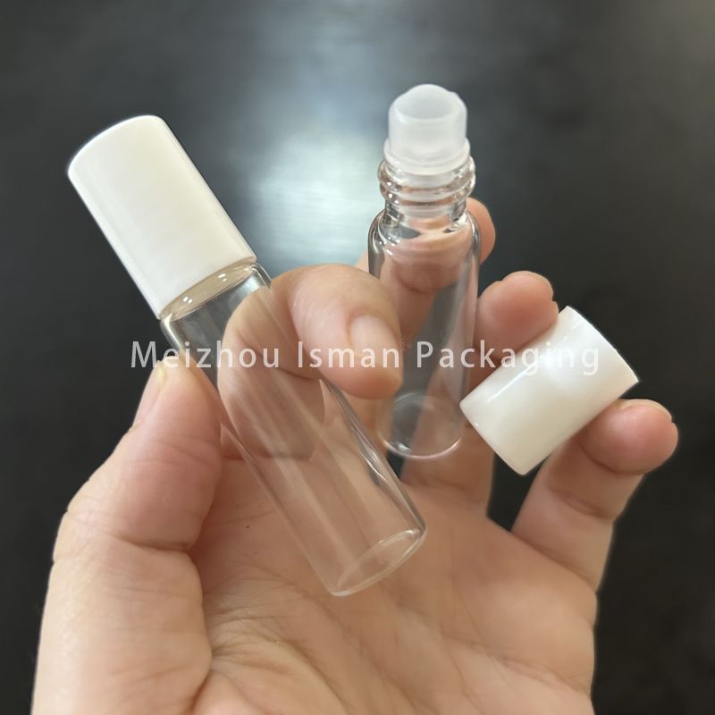 Perfume Fragrance Oil Wholesale - 50Pcs 5ml Empty Glass Roller Bottle