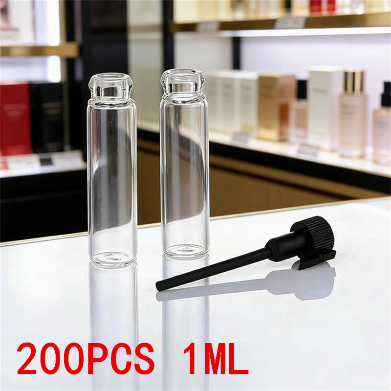 Perfume Fragrance Oil Wholesale - 10/20/50/100/200PCS 1ML Empty Refillable Bottle Perfume