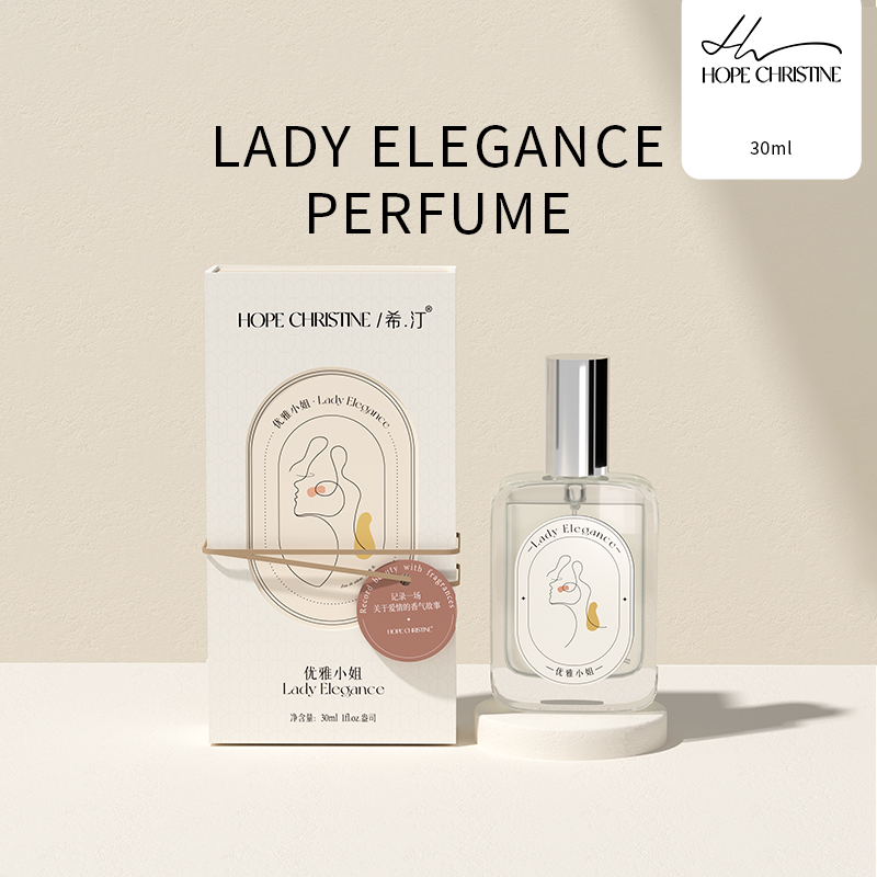 Perfume Aqua Fragrance - Elegant Lady Fresh Fruity Floral Women's