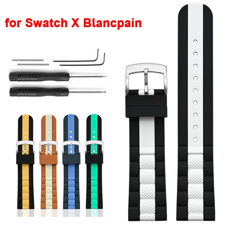 Fragance X - 22mm High Tensile Silicone Strap for