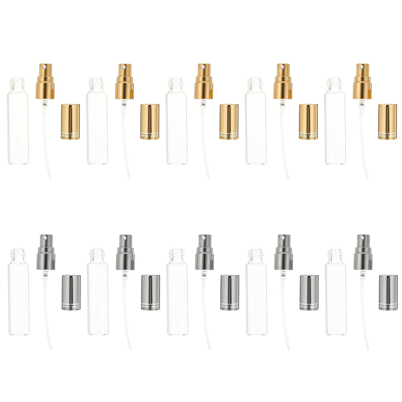 10Pcs High Quality Clear Glass - огляд і ціна Perfume Quality Fragrance Oils