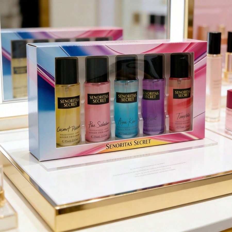5-in-1 Women's Perfume Gift Se - огляд і ціна Perfume Aqua Fragrance