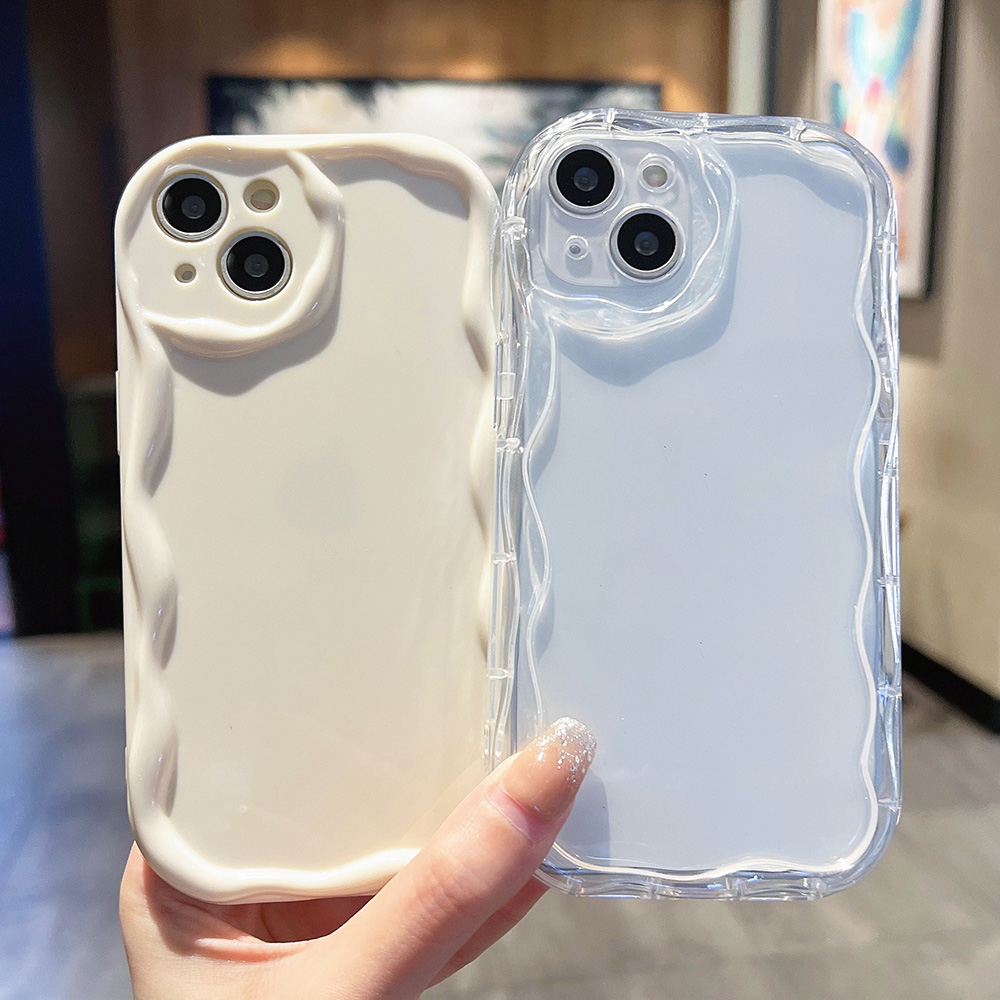 3D Wavy Border Phone Case For  - огляд і ціна Fragance X