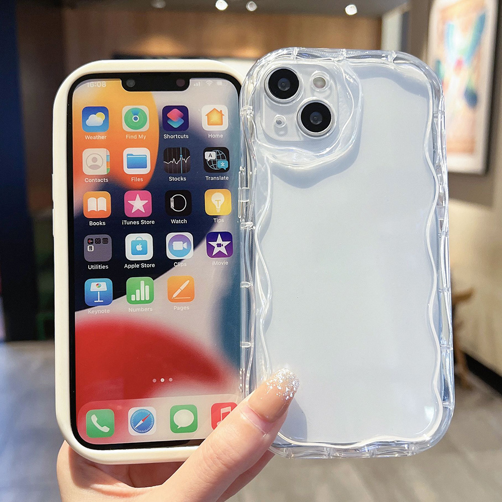 3D Wavy Border Phone Case For  - огляд і ціна Fragance X