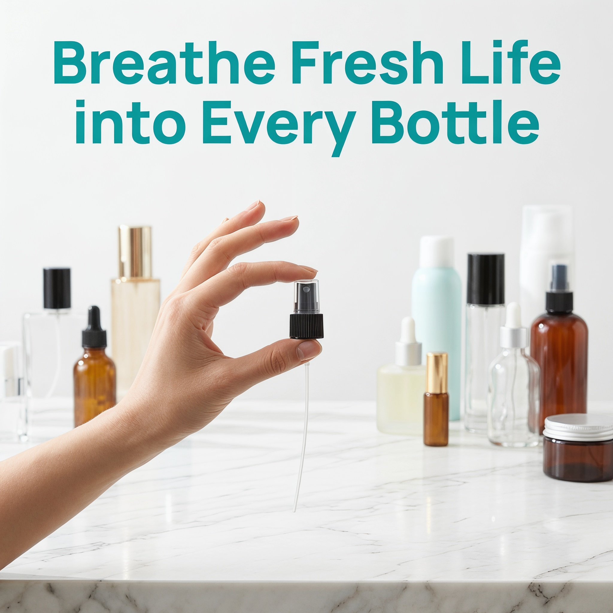 30Pcs Fine Mist Spray Caps Rep - огляд і ціна Perfume Top Fragrance