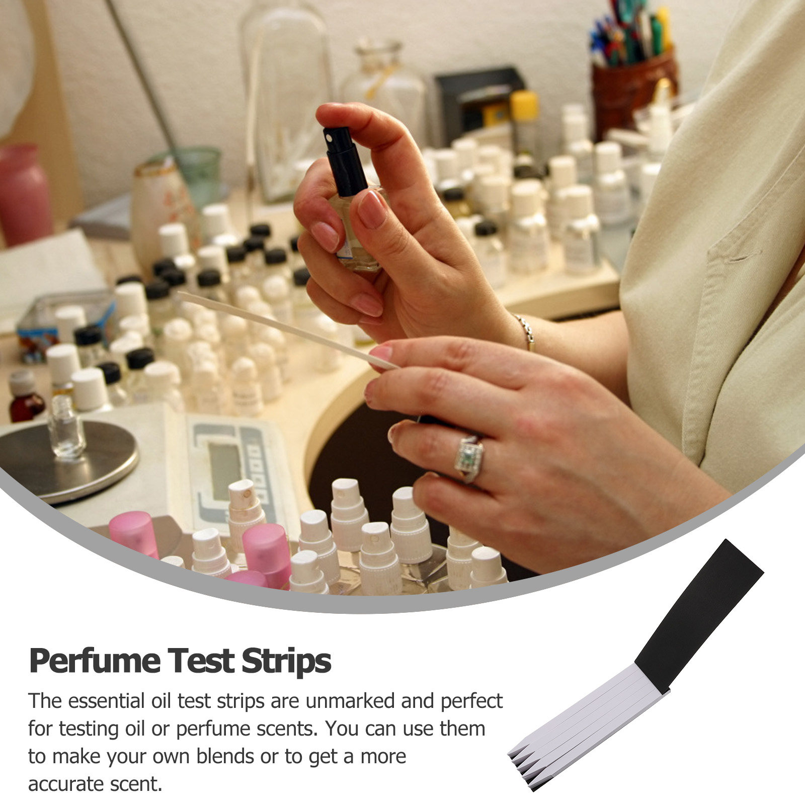 100Pcs Perfume Test Strips Fra - огляд і ціна Perfume Quality Fragrance Oils