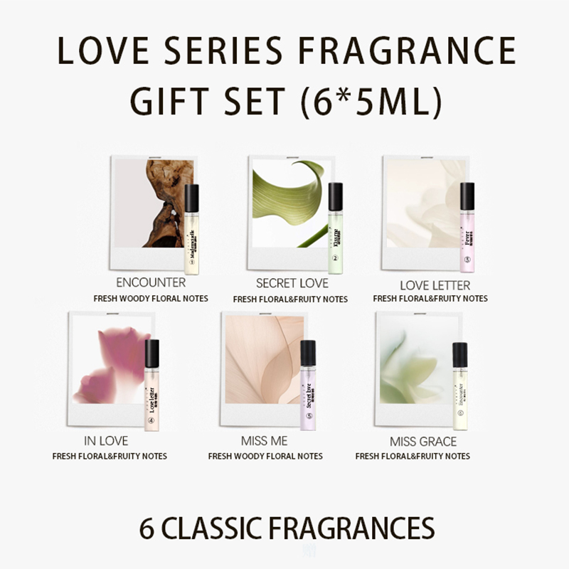 HOPE CHRISTINE Love 6pcs Mini  - огляд і ціна Perfume Aqua Fragrance